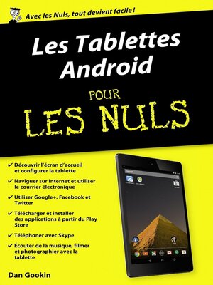 cover image of Les Tablettes Android pour les Nuls